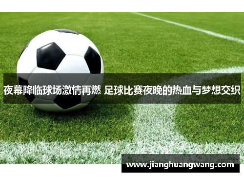 夜幕降临球场激情再燃 足球比赛夜晚的热血与梦想交织